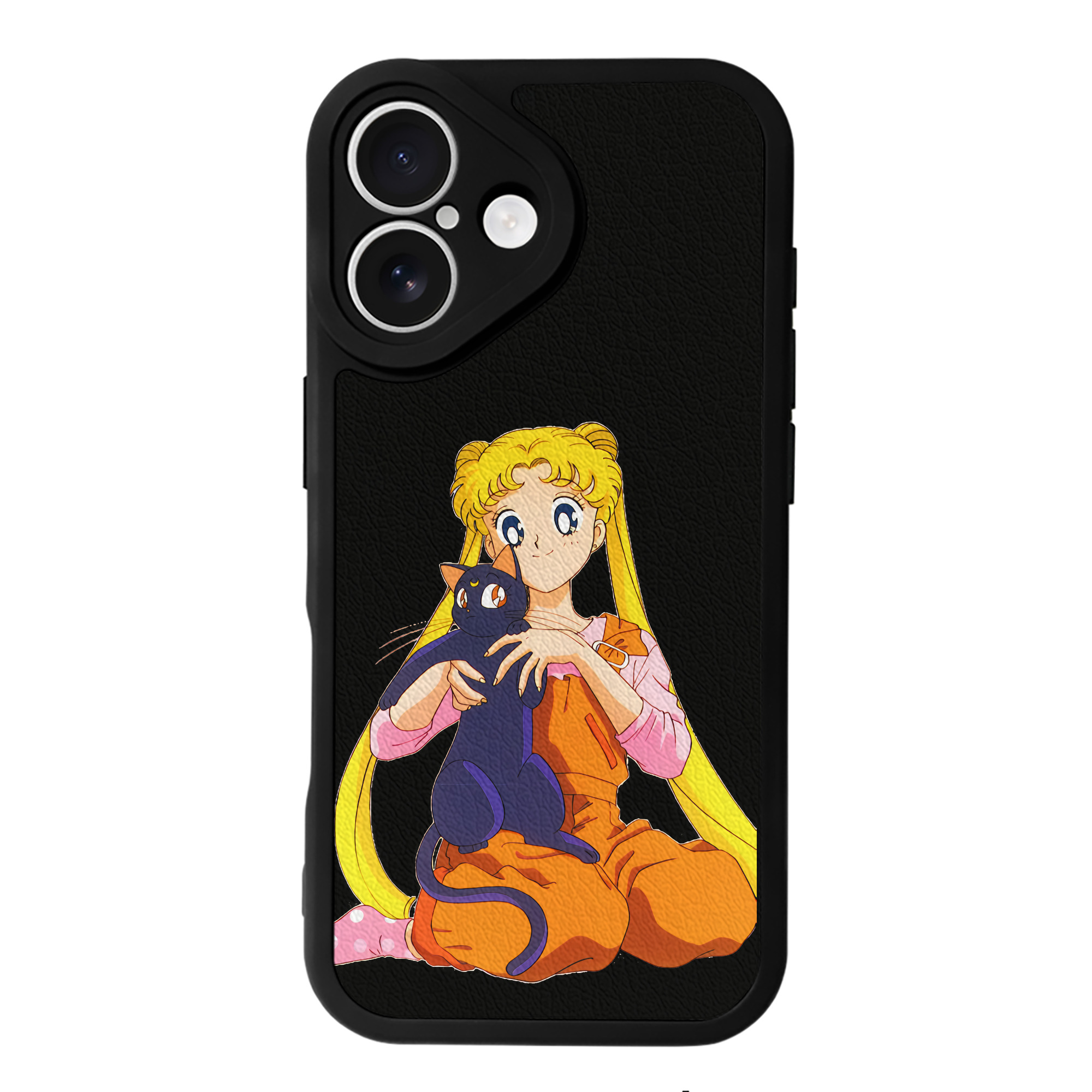 （画像用） 美少女戦士セーラームーン 愛野 美奈子 あいの みなこ Sailor Moon Aino Minako 【iPhone 16シリーズ対応】シリコンスマホケース（レザー調） 材質：シリコン